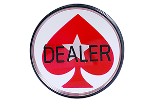 Botón “Dealer” (croupier o repartidor de cartas)